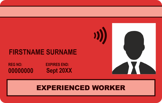 CSCS Red Experienced Worker Card
